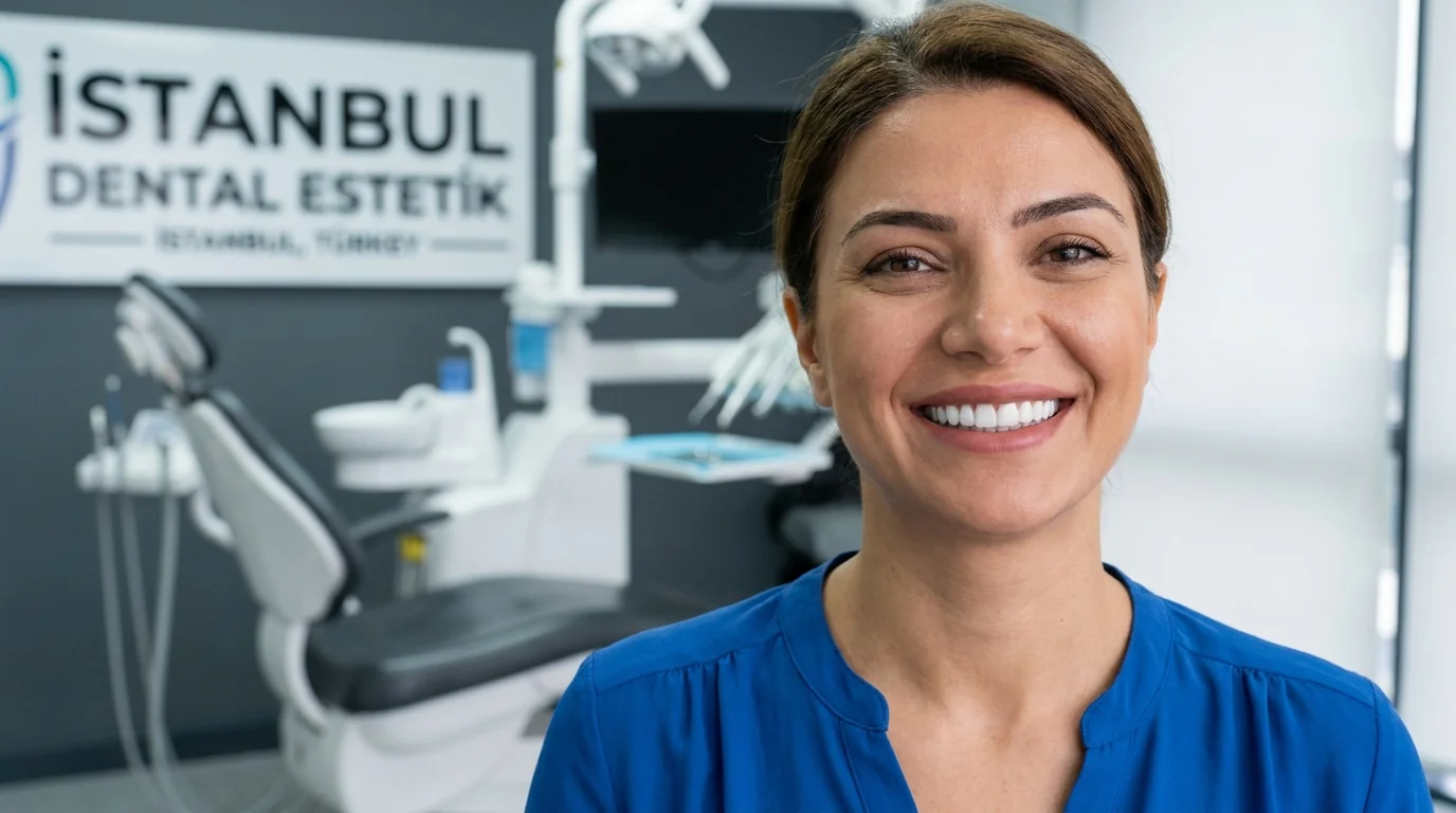 Zirconia veneer smile result at VDS Dental Turkey